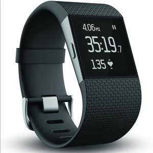 Black Fitbit Surge